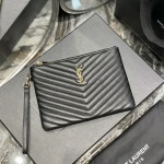 입생로랑 YSL 생로랑 모노그램 클러치 379039 24CM