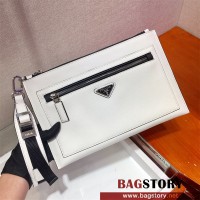 프라다 사피아노 삼각로고 스트랩 클러치백 NH009