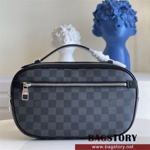 루이비통 Louis Vuitton  다미에 그라파이트 앰블러 범백 웨이스트백  N41289