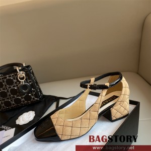 샤넬 CHANEL 힐 샌들 슬리퍼