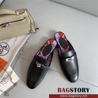 에르메스 HERMES 힐 샌들 슬리퍼