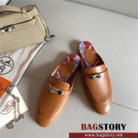 에르메스 HERMES 힐 샌들 슬리퍼