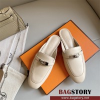 에르메스 HERMES 힐 샌들 슬리퍼