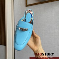 에르메스 HERMES 힐 샌들 슬리퍼