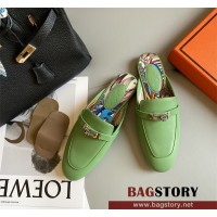 에르메스 HERMES 힐 샌들 슬리퍼