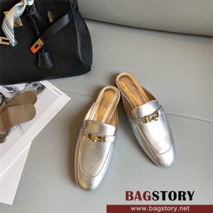 에르메스 HERMES 힐 샌들 슬리퍼