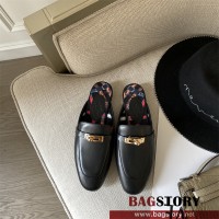 에르메스 HERMES 힐 샌들 슬리퍼