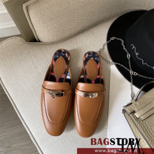 에르메스 HERMES 힐 샌들 슬리퍼