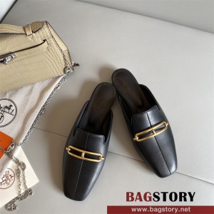 에르메스 HERMES 힐 샌들 슬리퍼