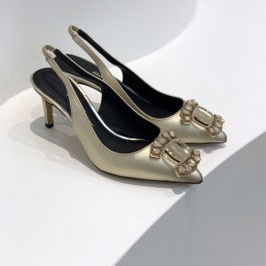 페라가모 Ferragamo 힐 샌들 슬리퍼