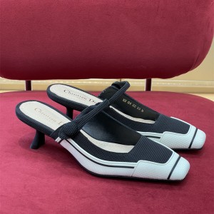 디올 DIOR 힐 샌들 슬리퍼