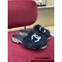 샤넬 CHANEL 힐 샌들 슬리퍼