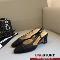 샤넬 CHANEL 힐 샌들 슬리퍼