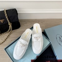 프라다 PRADA 힐 샌들 슬리퍼