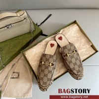 구찌 GUCCI 힐 샌들 슬리퍼