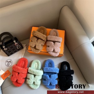 에르메스 HERMES 힐 샌들 슬리퍼