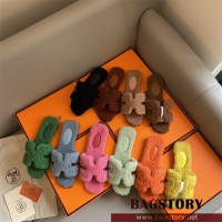 에르메스 HERMES 힐 샌들 슬리퍼