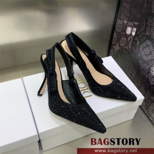 디올 DIOR 힐 샌들 슬리퍼