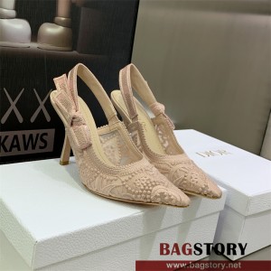 디올 DIOR 힐 샌들 슬리퍼