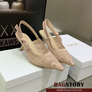 디올 DIOR 힐 샌들 슬리퍼