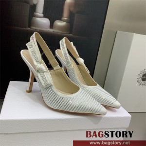 디올 DIOR 힐 샌들 슬리퍼