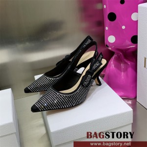 디올 DIOR 힐 샌들 슬리퍼