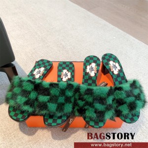 에르메스 HERMES 힐 샌들 슬리퍼