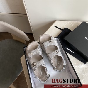 샤넬 CHANEL 힐 샌들 슬리퍼