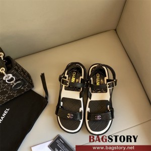 샤넬 CHANEL 힐 샌들 슬리퍼