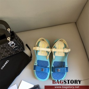 샤넬 CHANEL 힐 샌들 슬리퍼