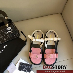 샤넬 CHANEL 힐 샌들 슬리퍼