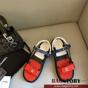 샤넬 CHANEL 힐 샌들 슬리퍼