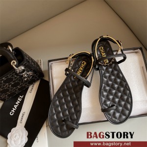 샤넬 CHANEL 힐 샌들 슬리퍼