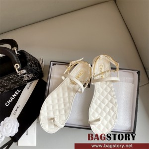 샤넬 CHANEL 힐 샌들 슬리퍼