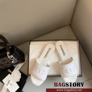 샤넬 CHANEL 힐 샌들 슬리퍼