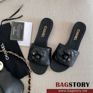 샤넬 CHANEL 힐 샌들 슬리퍼