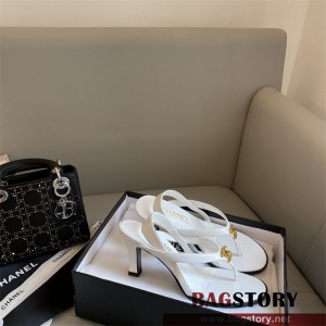 샤넬 CHANEL 힐 샌들 슬리퍼