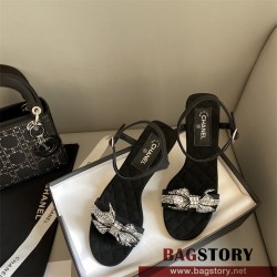 샤넬 CHANEL 힐 샌들 슬리퍼