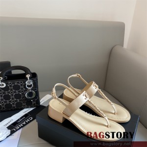 샤넬 CHANEL 힐 샌들 슬리퍼