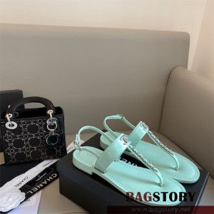 샤넬 CHANEL 힐 샌들 슬리퍼