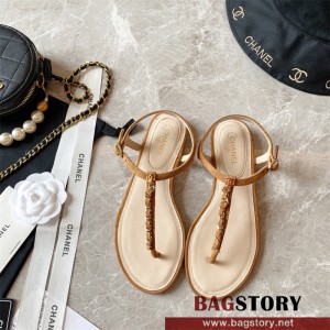 샤넬 CHANEL 힐 샌들 슬리퍼