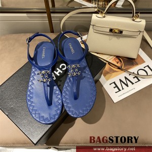 샤넬 CHANEL 힐 샌들 슬리퍼