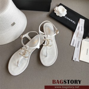 샤넬 CHANEL 힐 샌들 슬리퍼