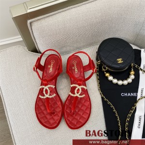 샤넬 CHANEL 힐 샌들 슬리퍼