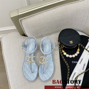 샤넬 CHANEL 힐 샌들 슬리퍼