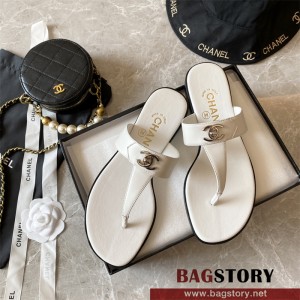 샤넬 CHANEL 힐 샌들 슬리퍼