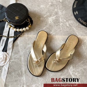 샤넬 CHANEL 힐 샌들 슬리퍼