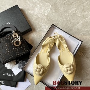 샤넬 CHANEL 힐 샌들 슬리퍼