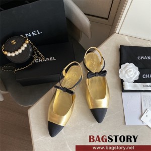 샤넬 CHANEL 힐 샌들 슬리퍼