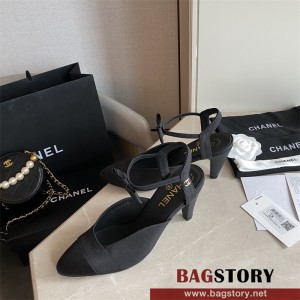 샤넬 CHANEL 힐 샌들 슬리퍼